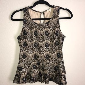 Dressy no sleeve top